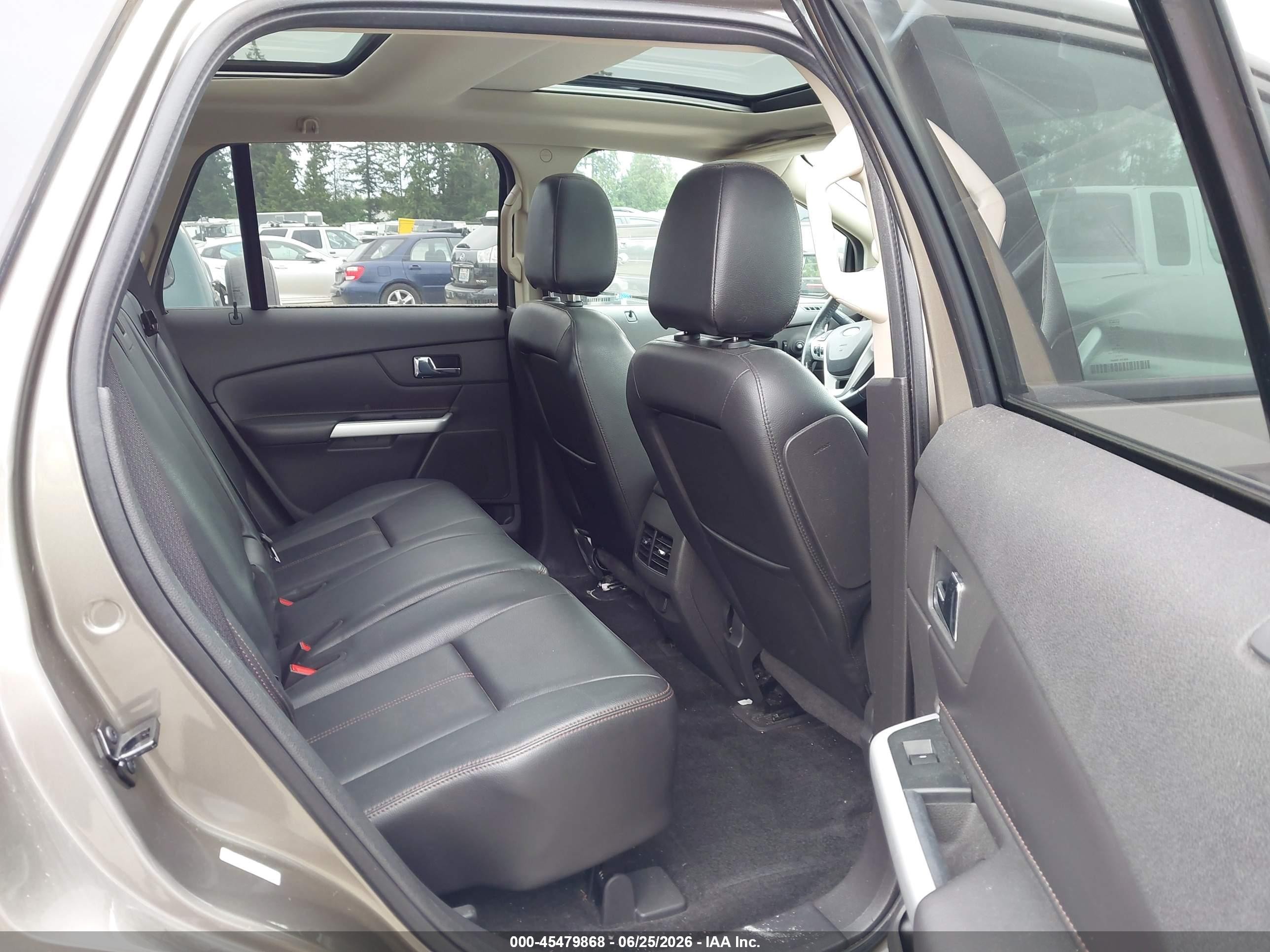2013 Ford Edge Sel Brown vin: 2FMDK4JC8DBB75284