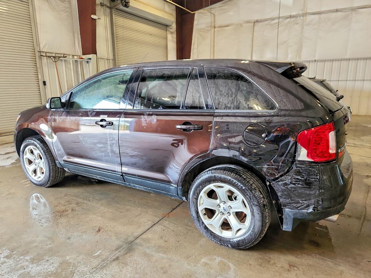 2013 Ford Edge Sel Brown vin: 2FMDK4JC8DBB94336