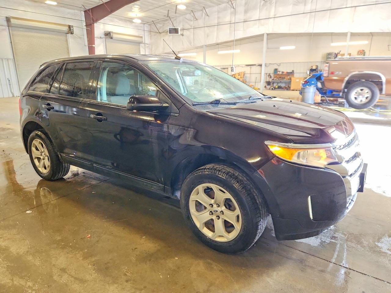 2013 Ford Edge Sel Brown vin: 2FMDK4JC8DBB94336