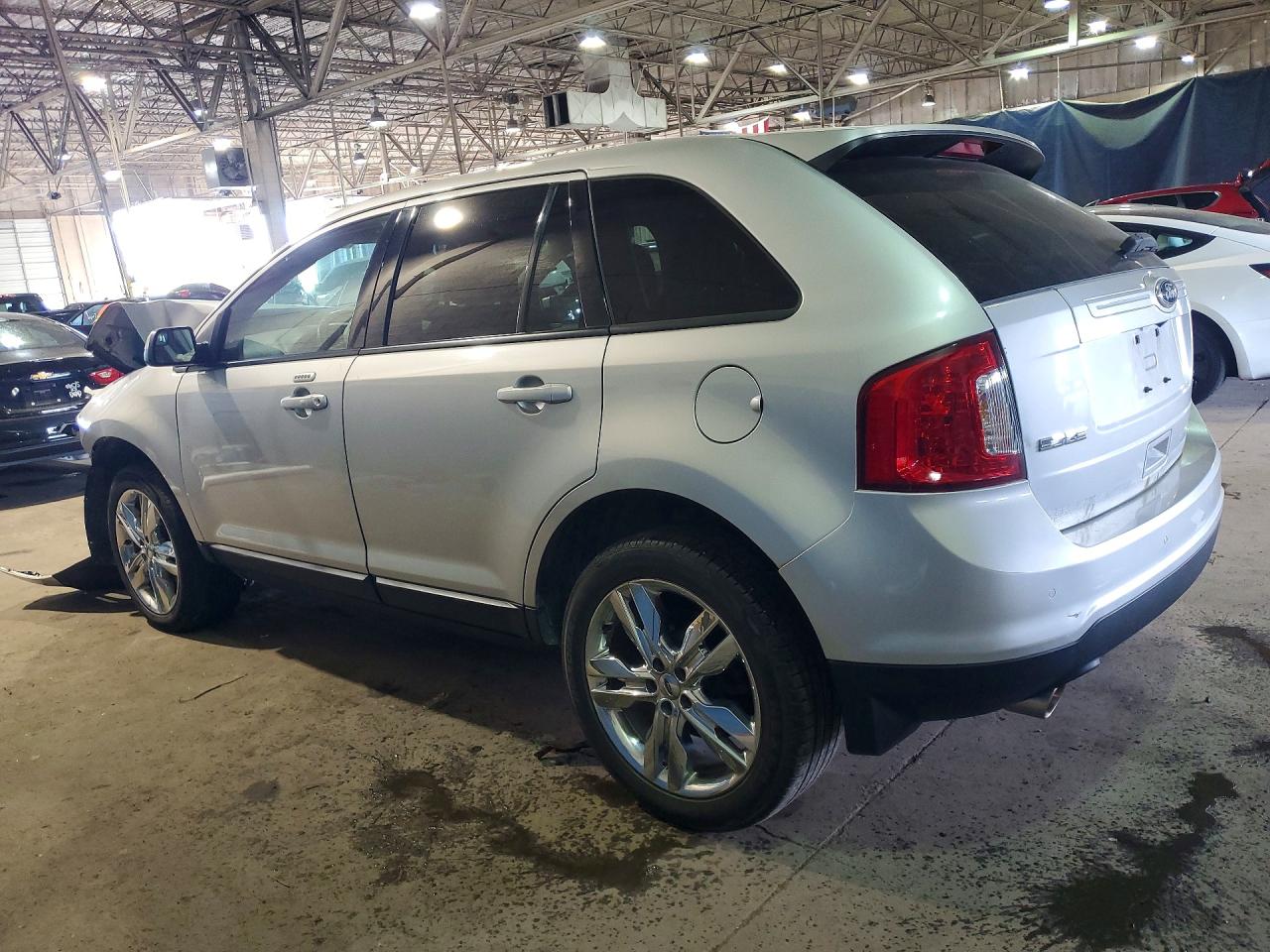 2013 Ford Edge Sel Silver vin: 2FMDK4JC8DBC79113
