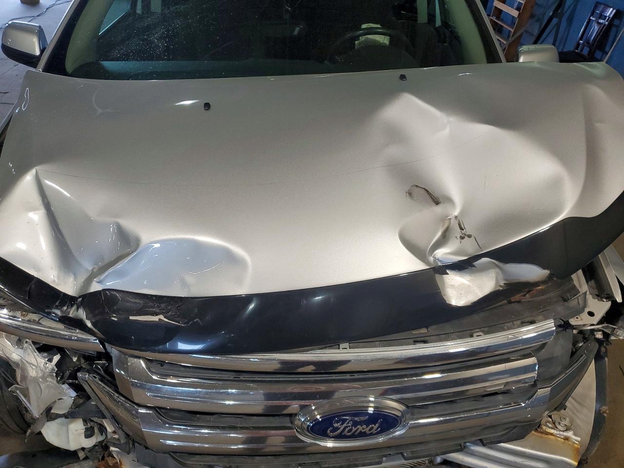 2013 Ford Edge Sel Silver vin: 2FMDK4JC8DBC79113