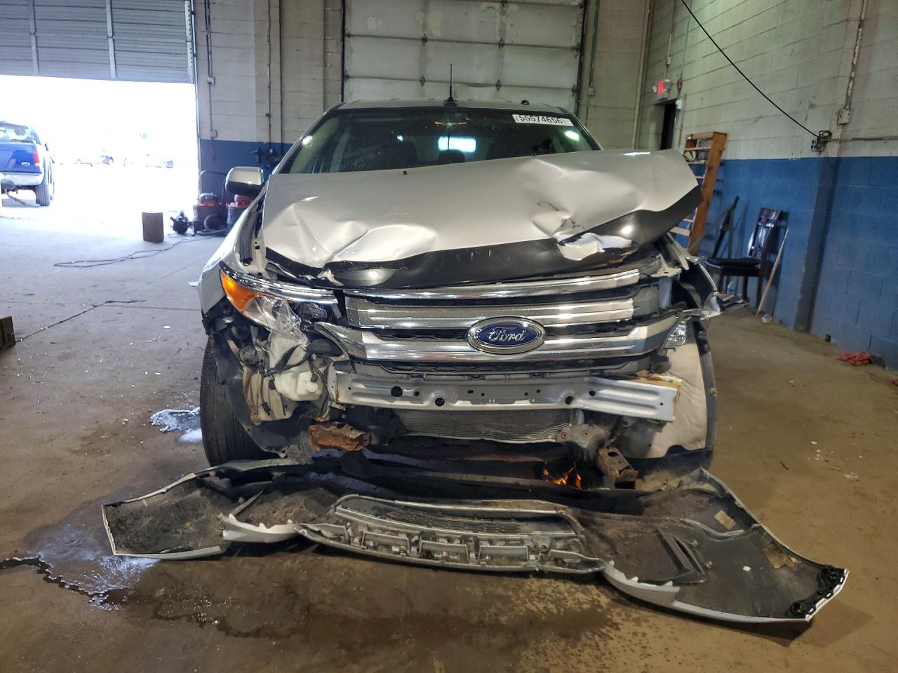 2013 Ford Edge Sel Silver vin: 2FMDK4JC8DBC79113