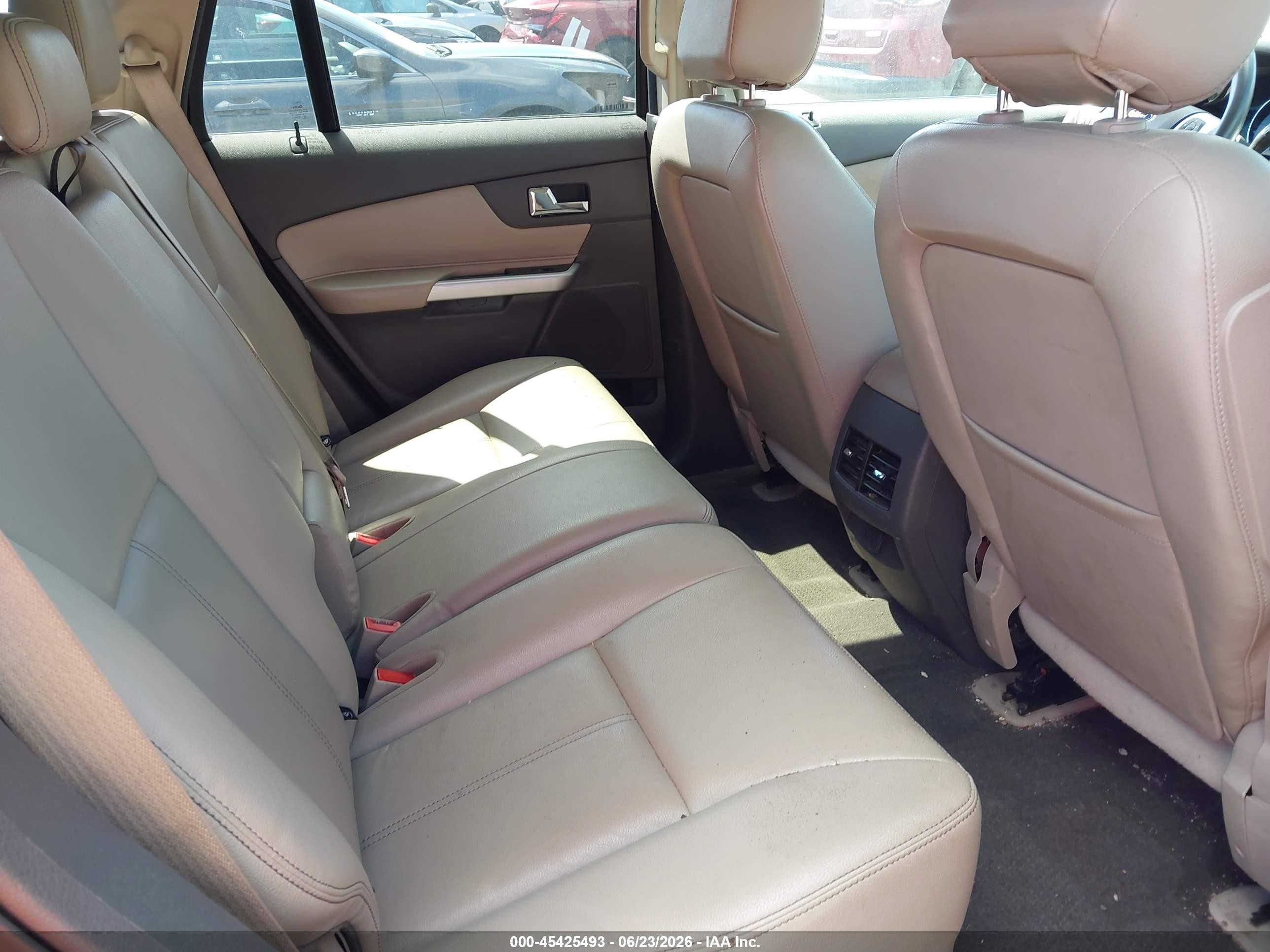 2013 Ford Edge Sel Черный vin: 2FMDK4JC8DBE05745
