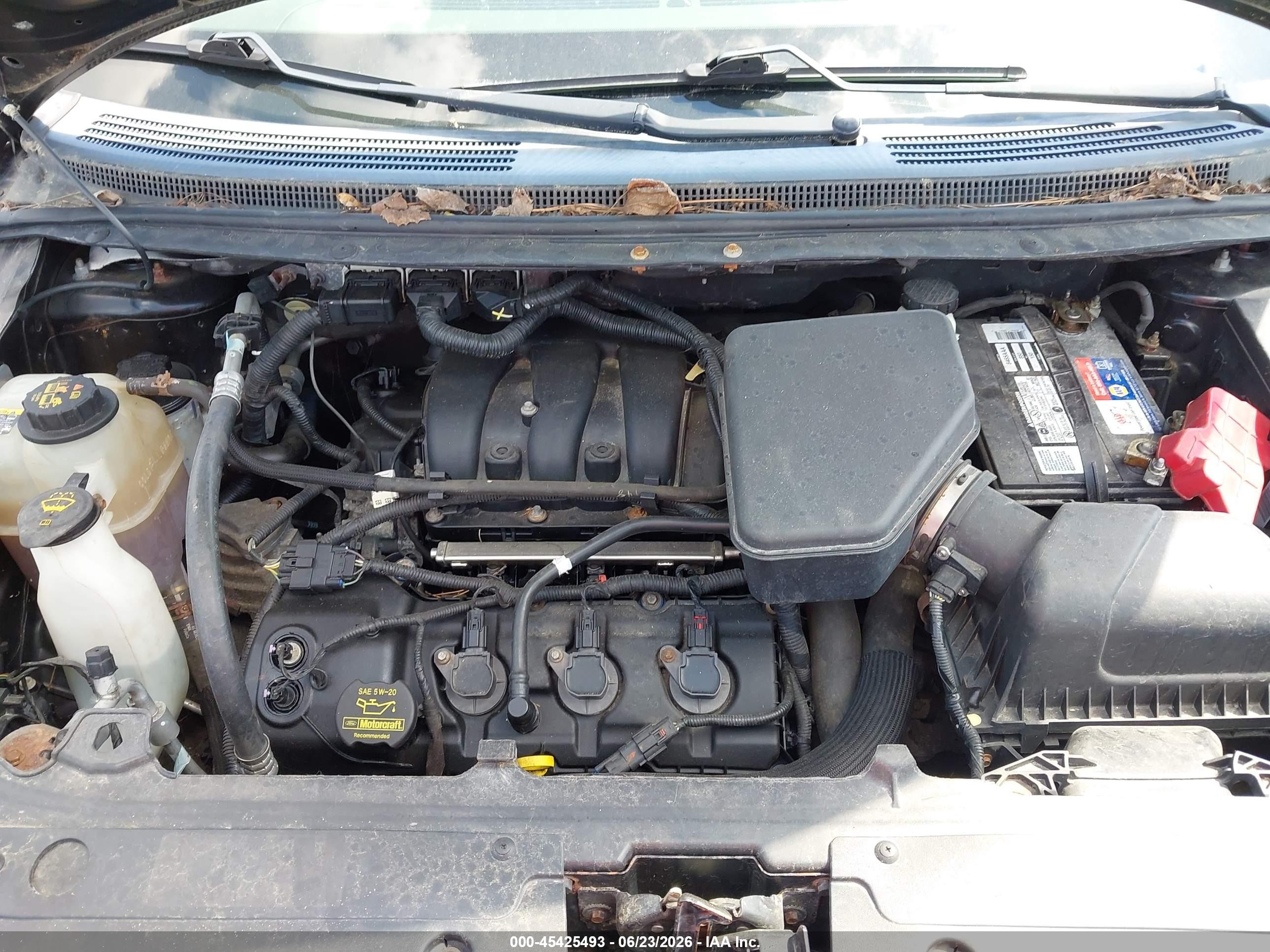 2013 Ford Edge Sel Черный vin: 2FMDK4JC8DBE05745