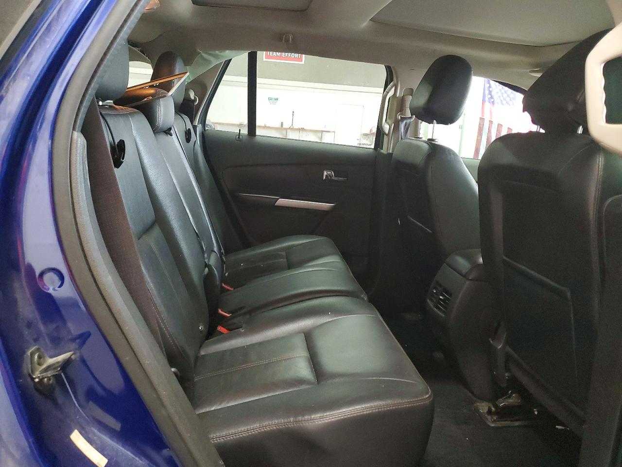 2014 Ford Edge Sel Blue vin: 2FMDK4JC8EBA45166