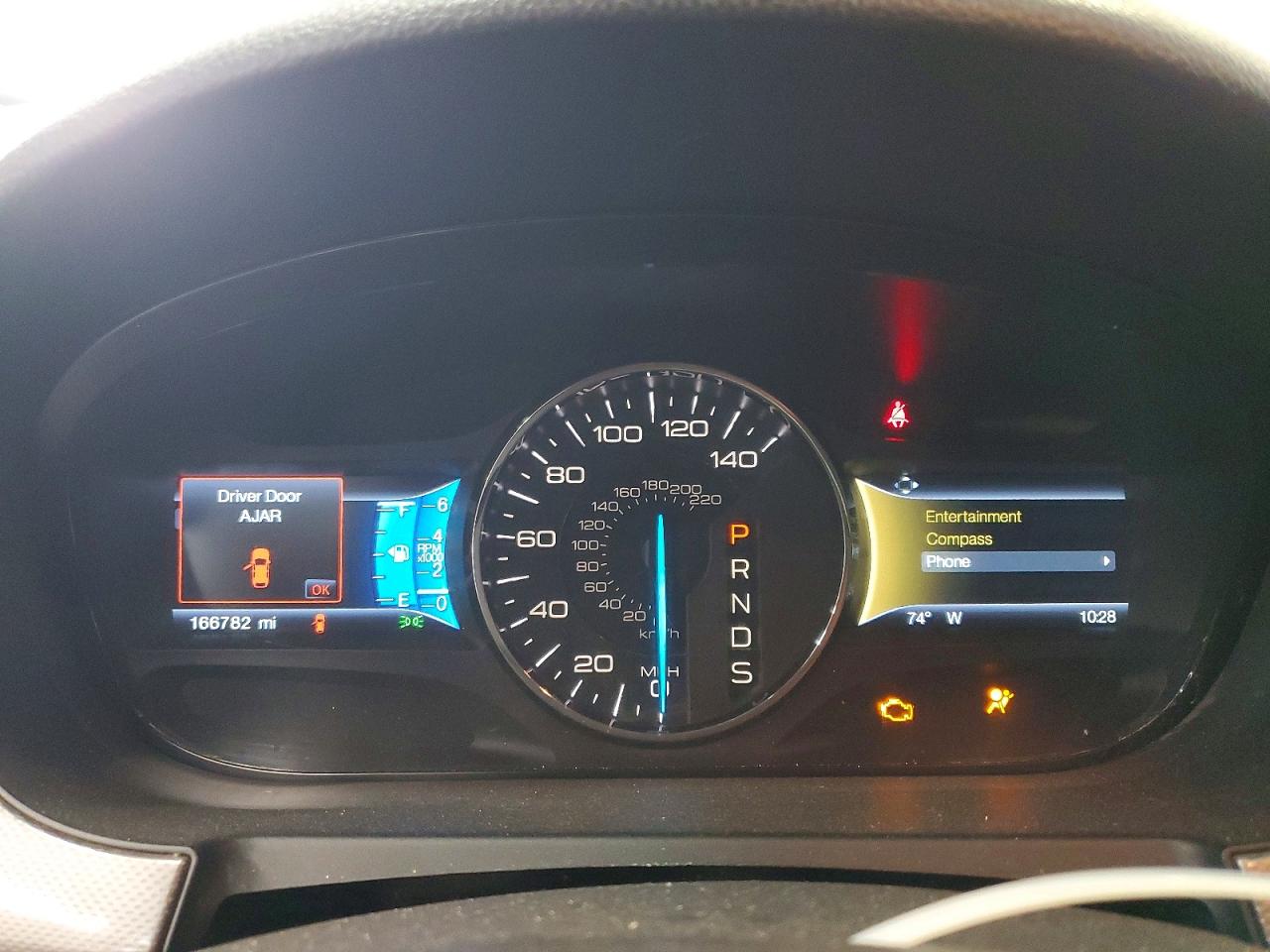 2014 Ford Edge Sel Blue vin: 2FMDK4JC8EBA45166