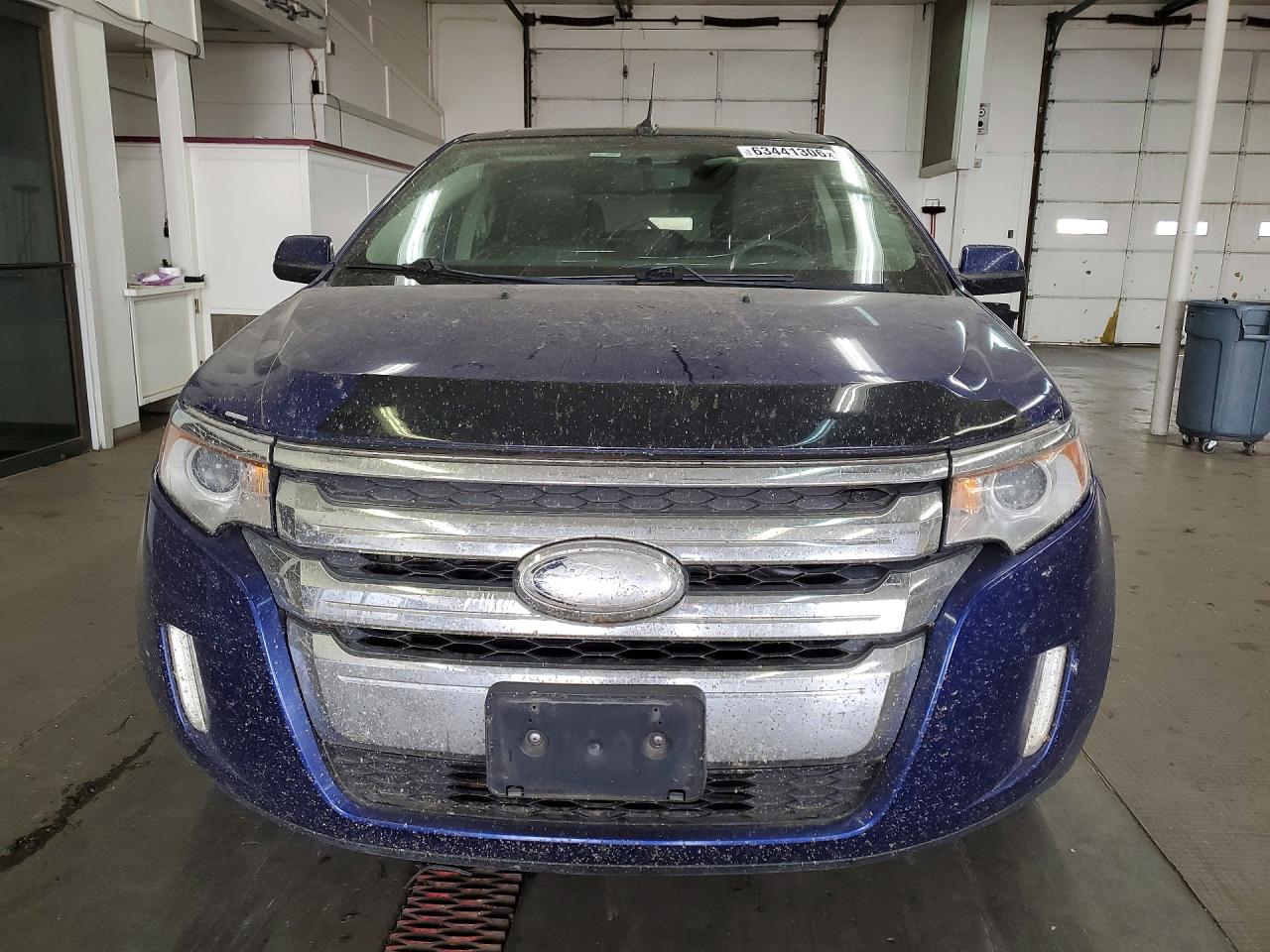 2014 Ford Edge Sel Blue vin: 2FMDK4JC8EBA45166