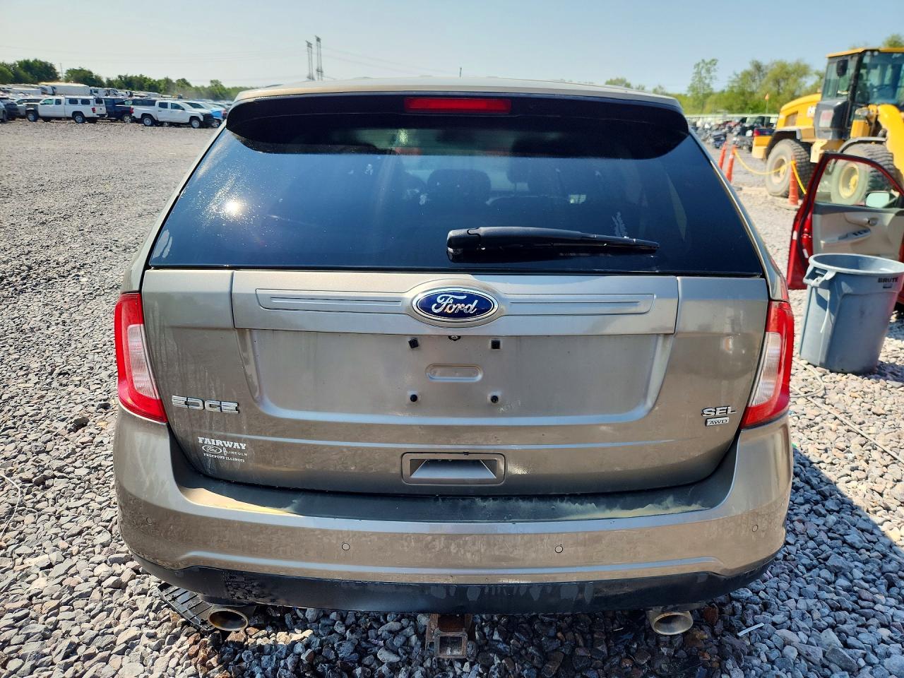 2014 Ford Edge Sel Угольный vin: 2FMDK4JC8EBA53333