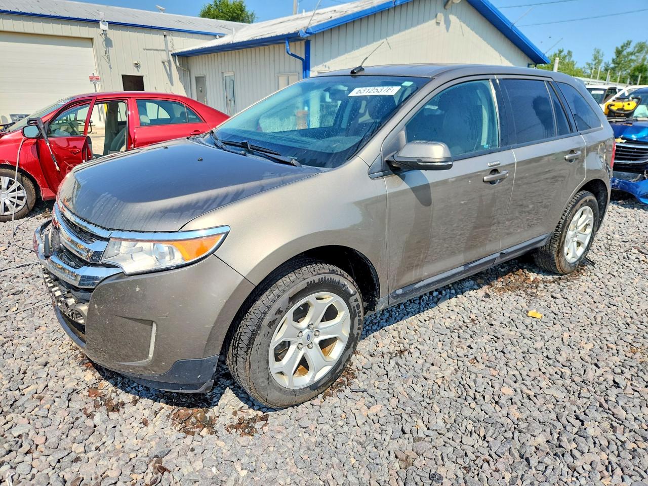 2014 Ford Edge Sel Charcoal vin: 2FMDK4JC8EBA53333