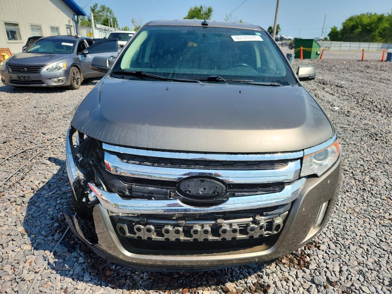 2014 Ford Edge Sel Угольный vin: 2FMDK4JC8EBA53333