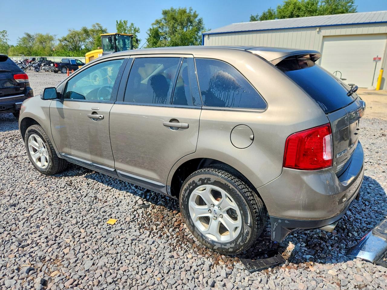 2014 Ford Edge Sel Угольный vin: 2FMDK4JC8EBA53333