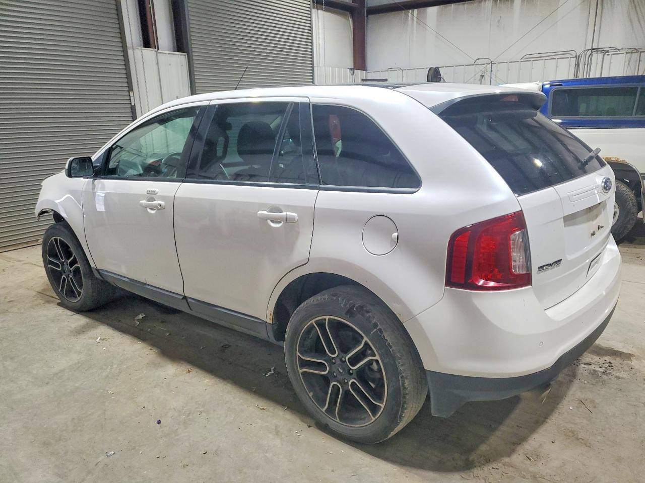 2014 Ford Edge Sel White vin: 2FMDK4JC8EBA63294