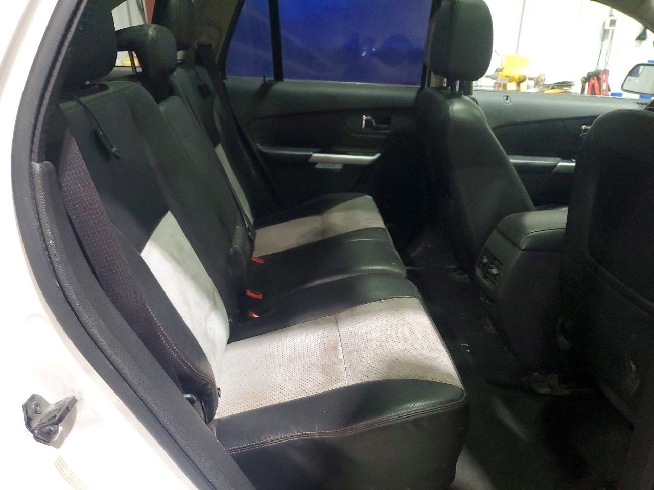 2014 Ford Edge Sel White vin: 2FMDK4JC8EBA63294