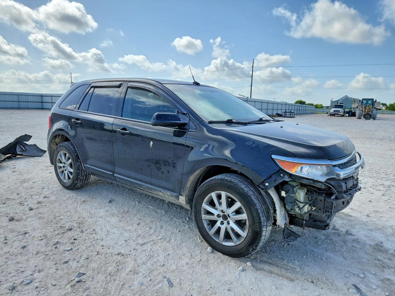 2014 Ford Edge Sel Black vin: 2FMDK4JC8EBA83027