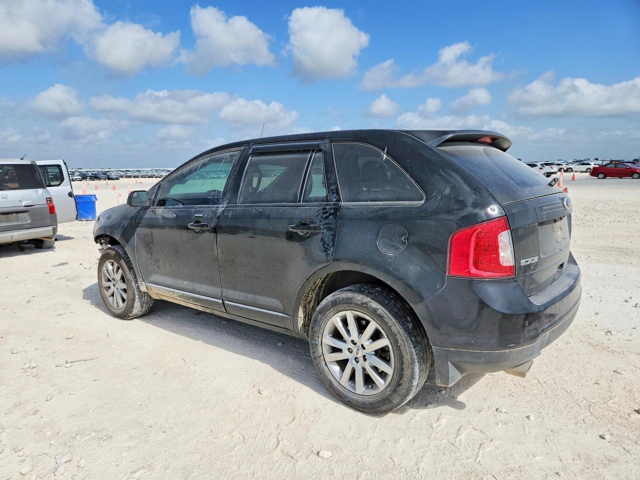 2014 Ford Edge Sel Black vin: 2FMDK4JC8EBA83027