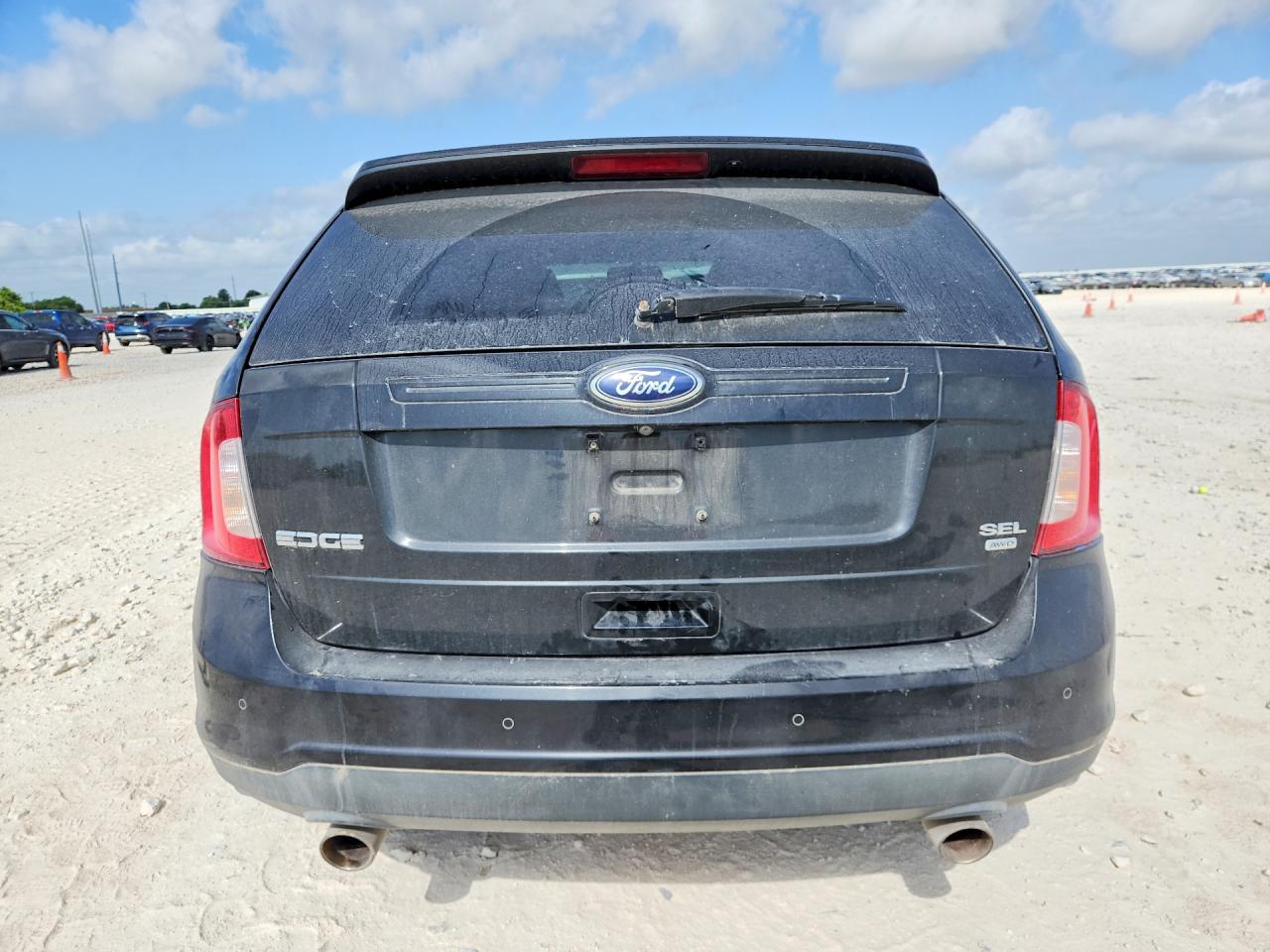 2014 Ford Edge Sel Black vin: 2FMDK4JC8EBA83027