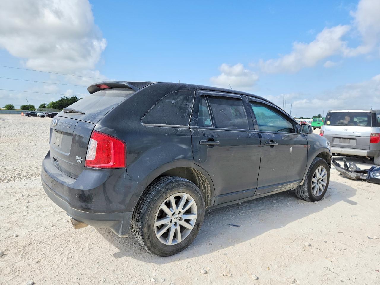 2014 Ford Edge Sel Black vin: 2FMDK4JC8EBA83027