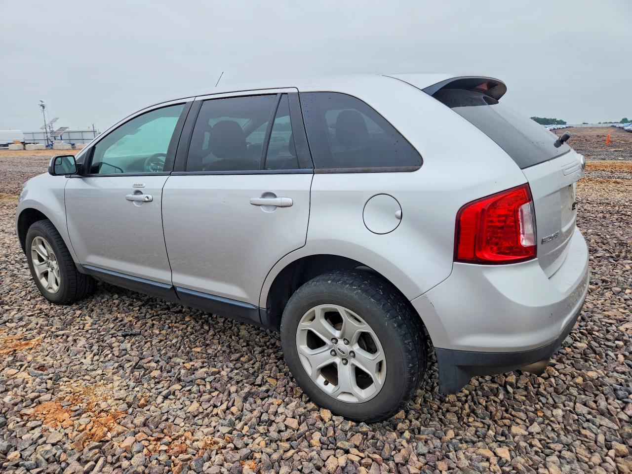 2014 Ford Edge Sel Серебряный vin: 2FMDK4JC8EBA95789