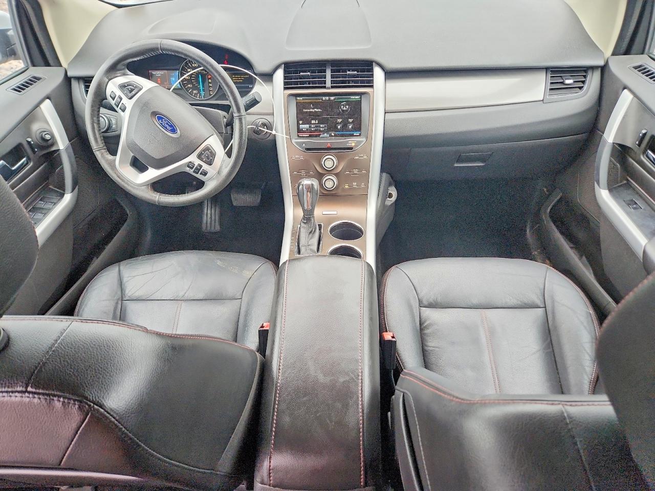 2014 Ford Edge Sel Серебряный vin: 2FMDK4JC8EBA95789