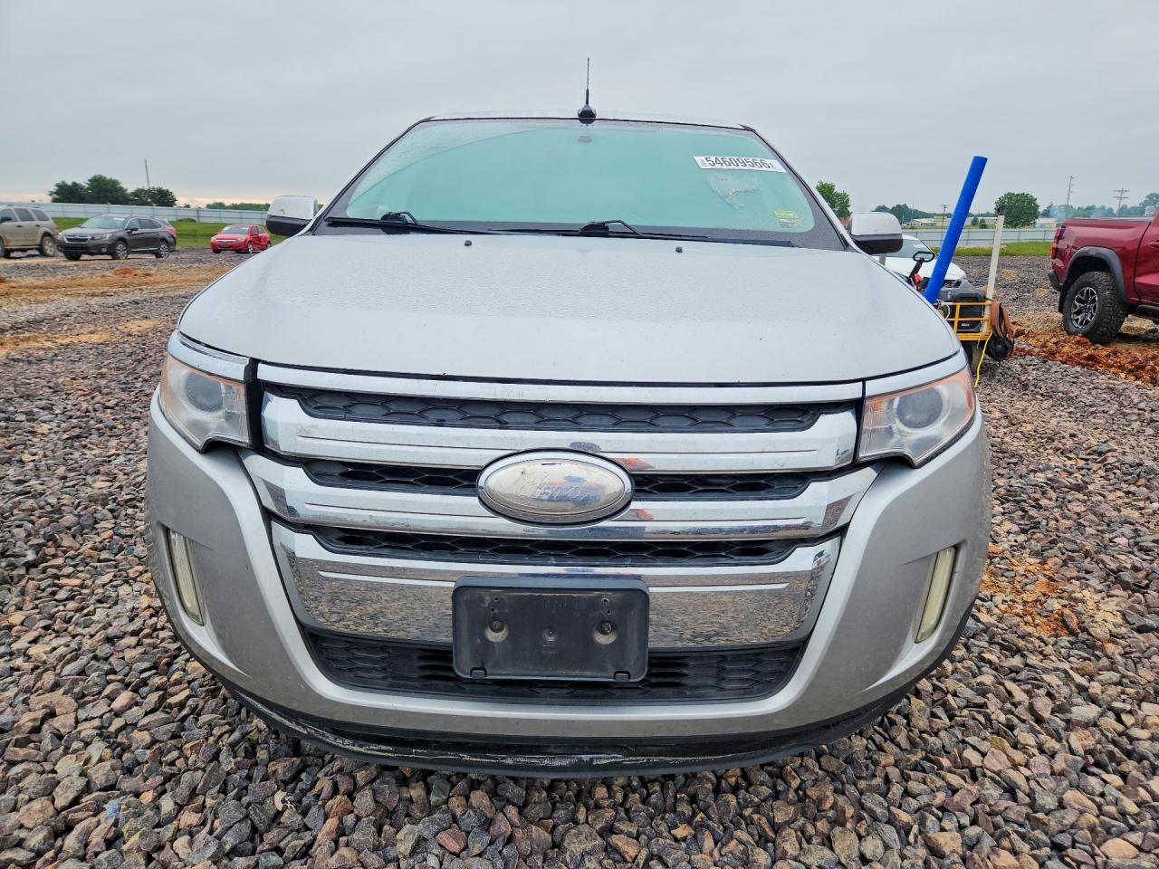 2014 Ford Edge Sel Серебряный vin: 2FMDK4JC8EBA95789