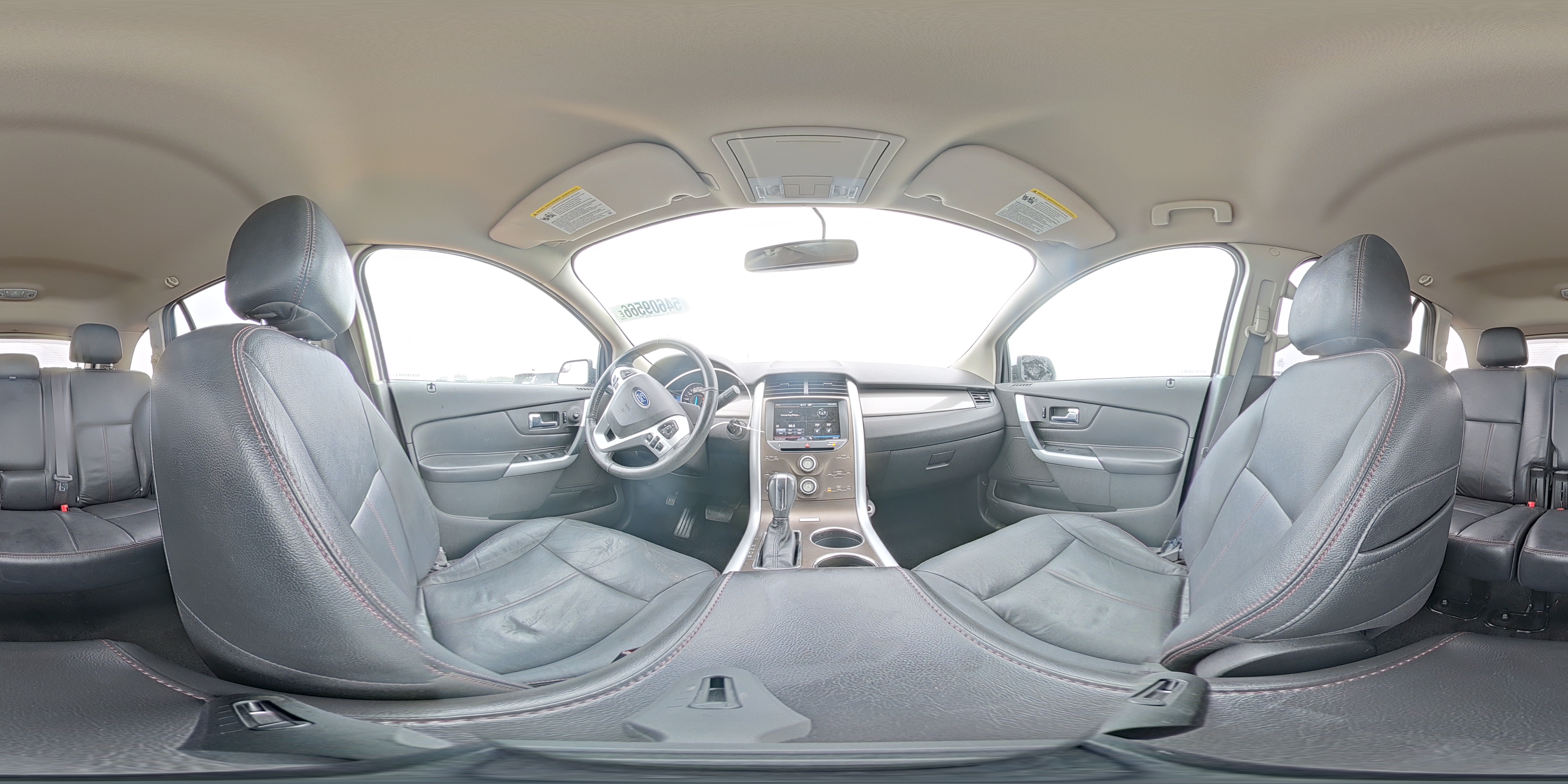 2014 Ford Edge Sel Серебряный vin: 2FMDK4JC8EBA95789