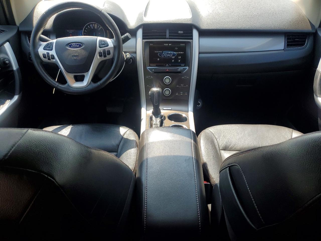 2014 Ford Edge Sel White vin: 2FMDK4JC8EBA98045