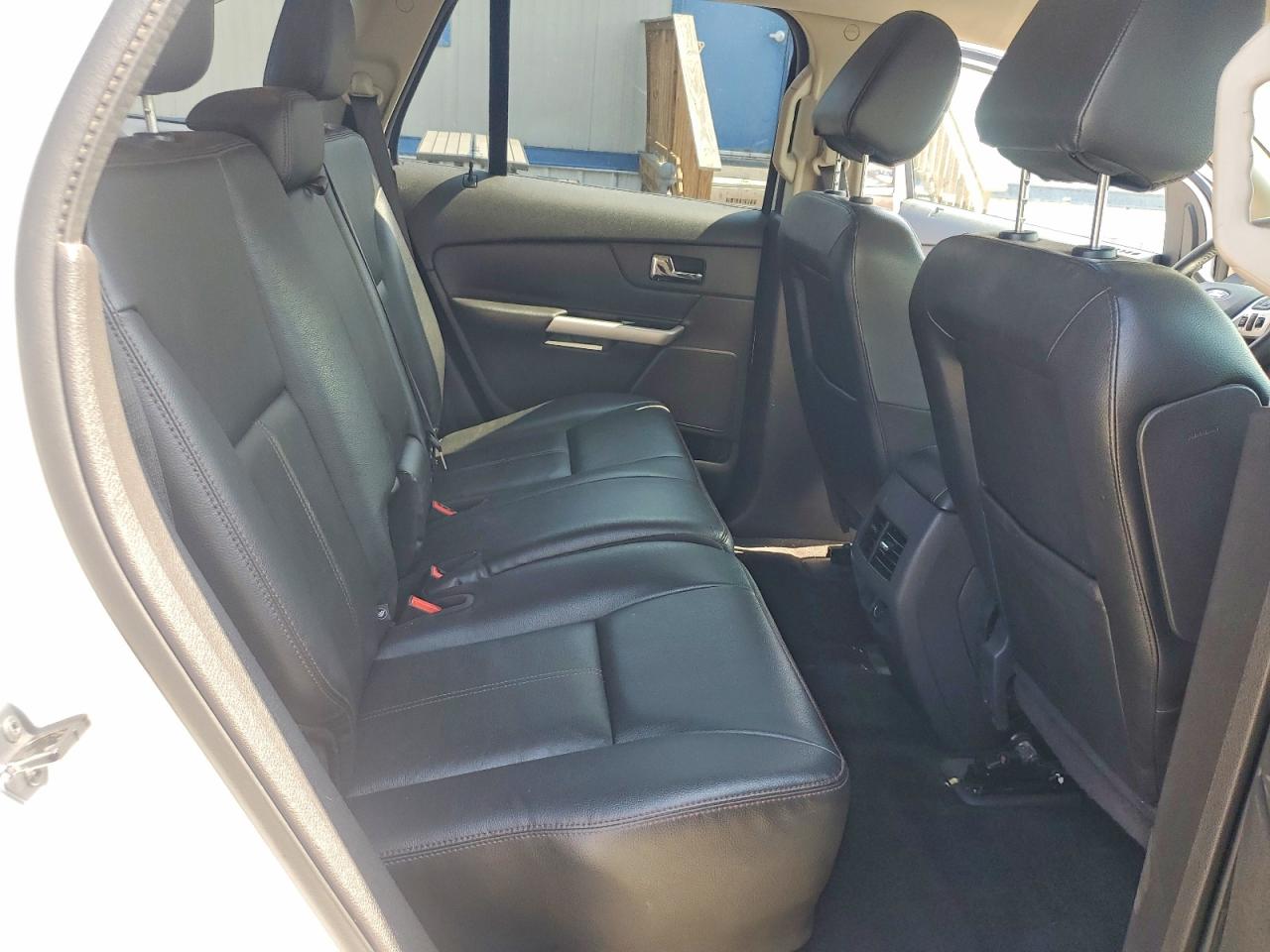 2014 Ford Edge Sel White vin: 2FMDK4JC8EBA98045
