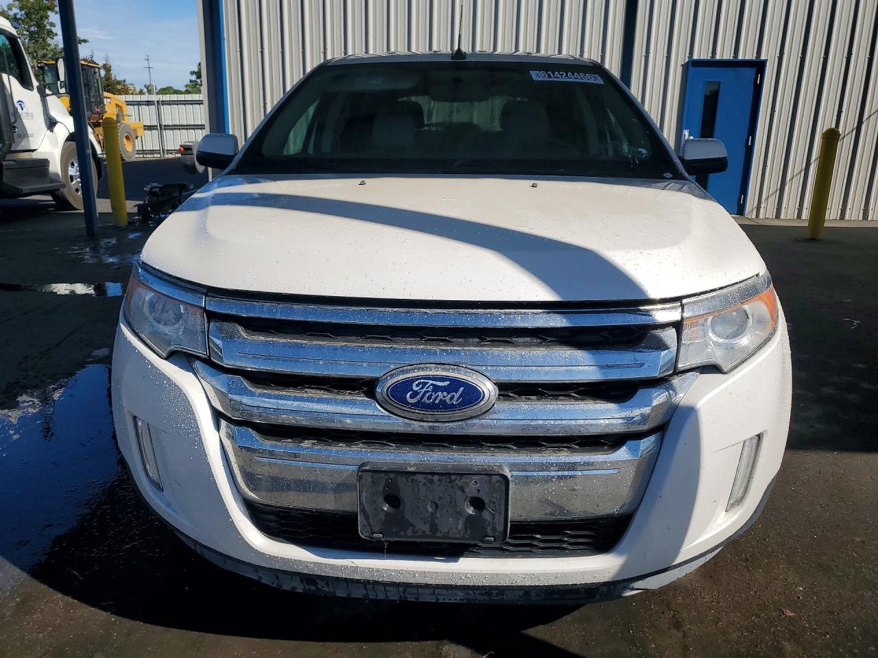 2014 Ford Edge Sel White vin: 2FMDK4JC8EBB47549