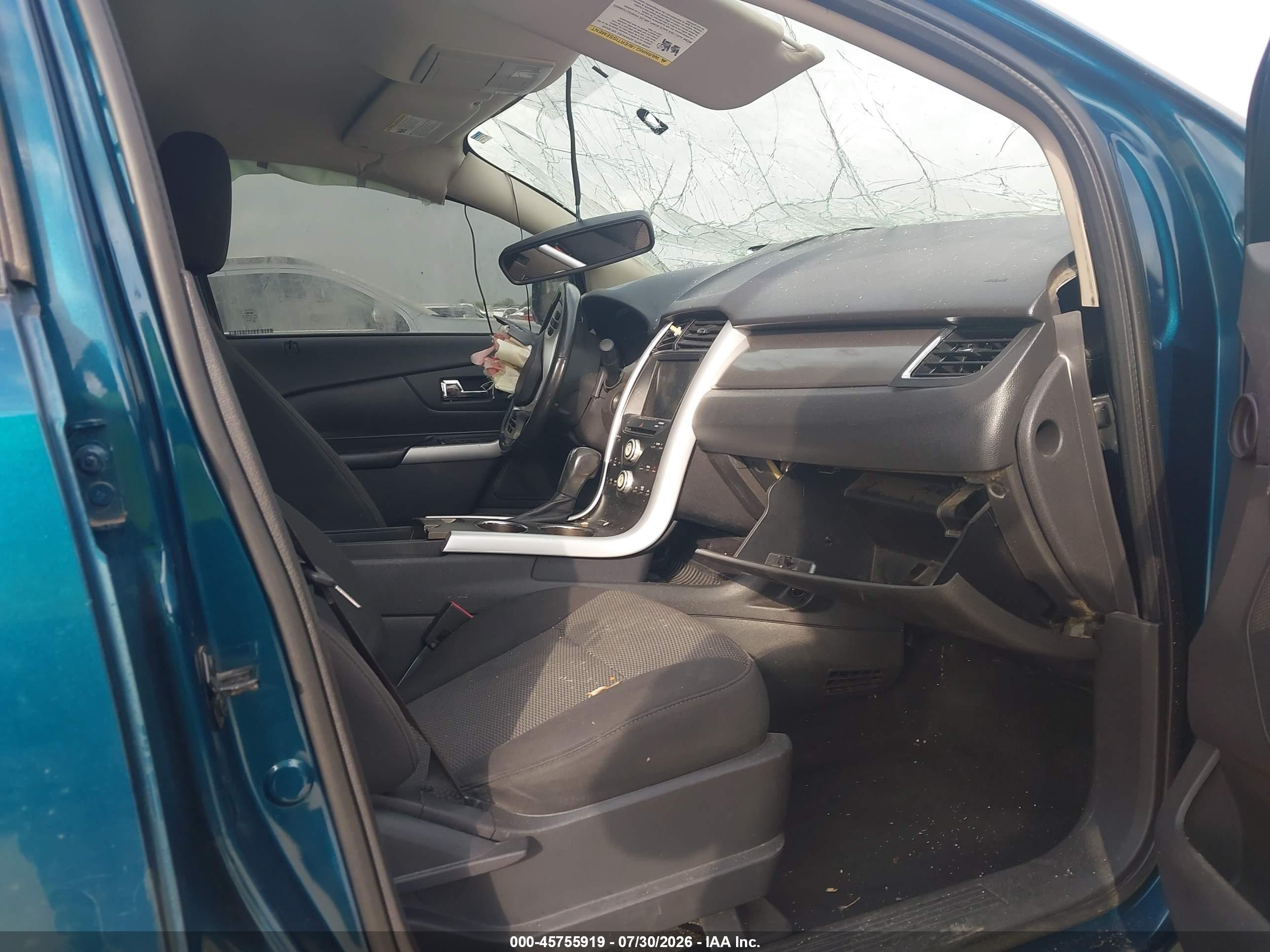 2011 Ford Edge Sel Синий vin: 2FMDK4JC9BBA22426