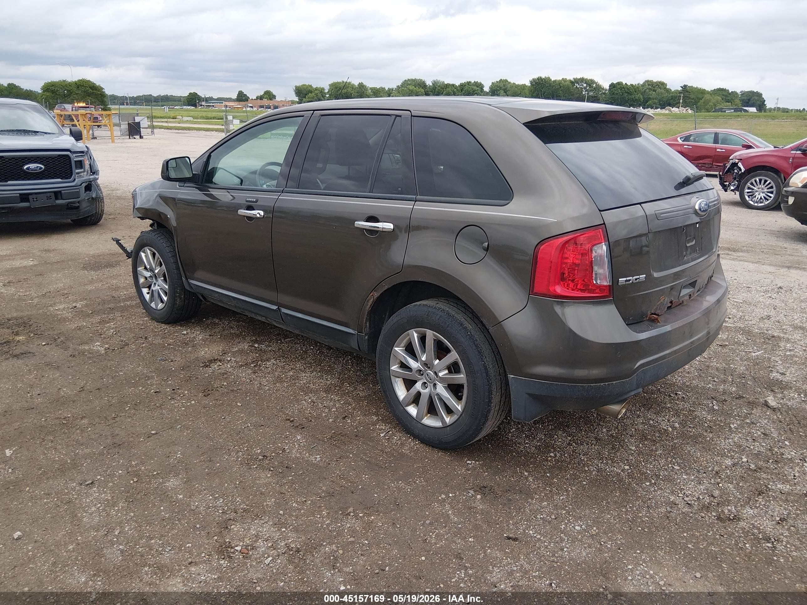 2011 Ford Edge Sel Gray vin: 2FMDK4JC9BBA30428