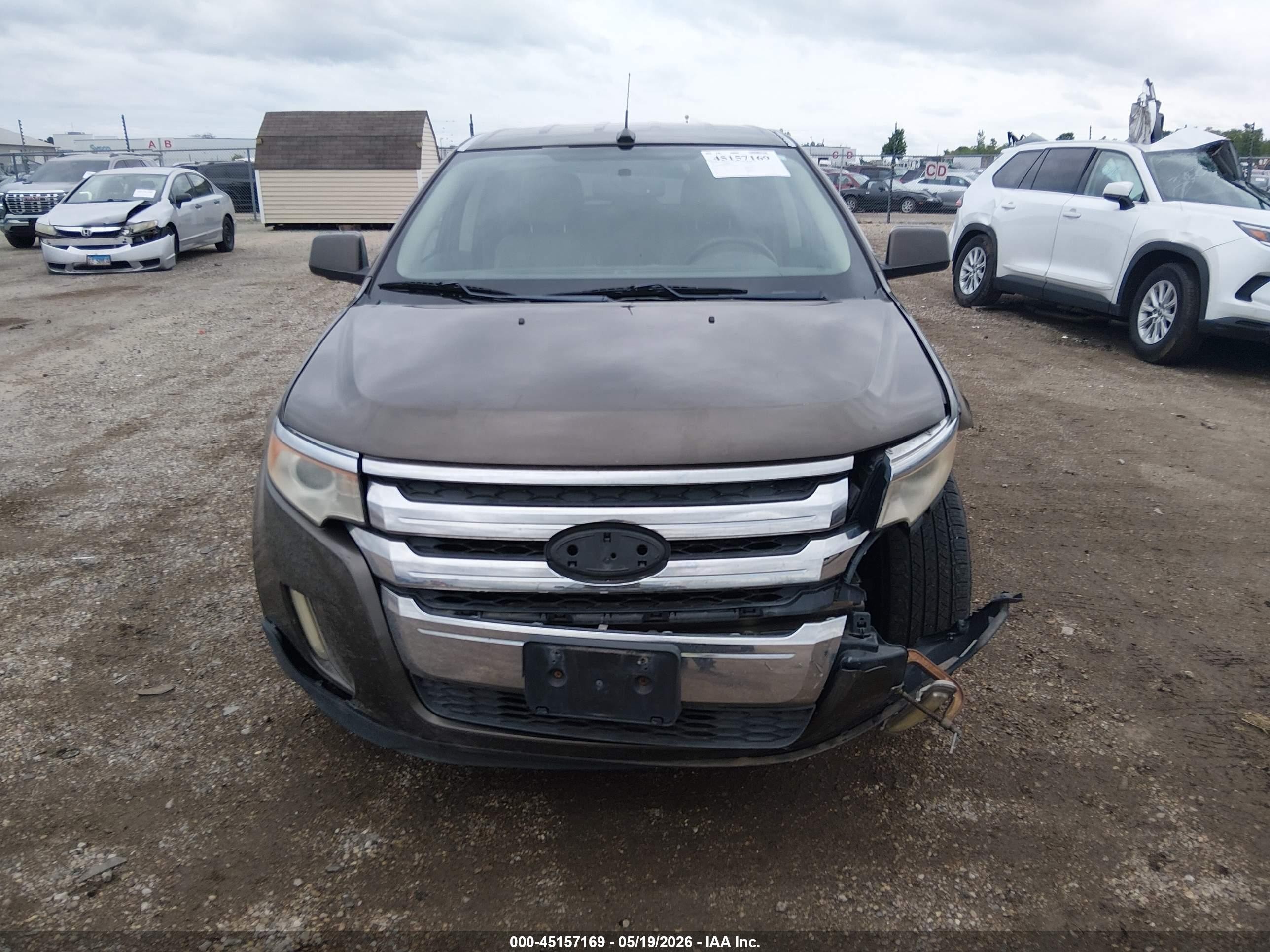 2011 Ford Edge Sel Gray vin: 2FMDK4JC9BBA30428