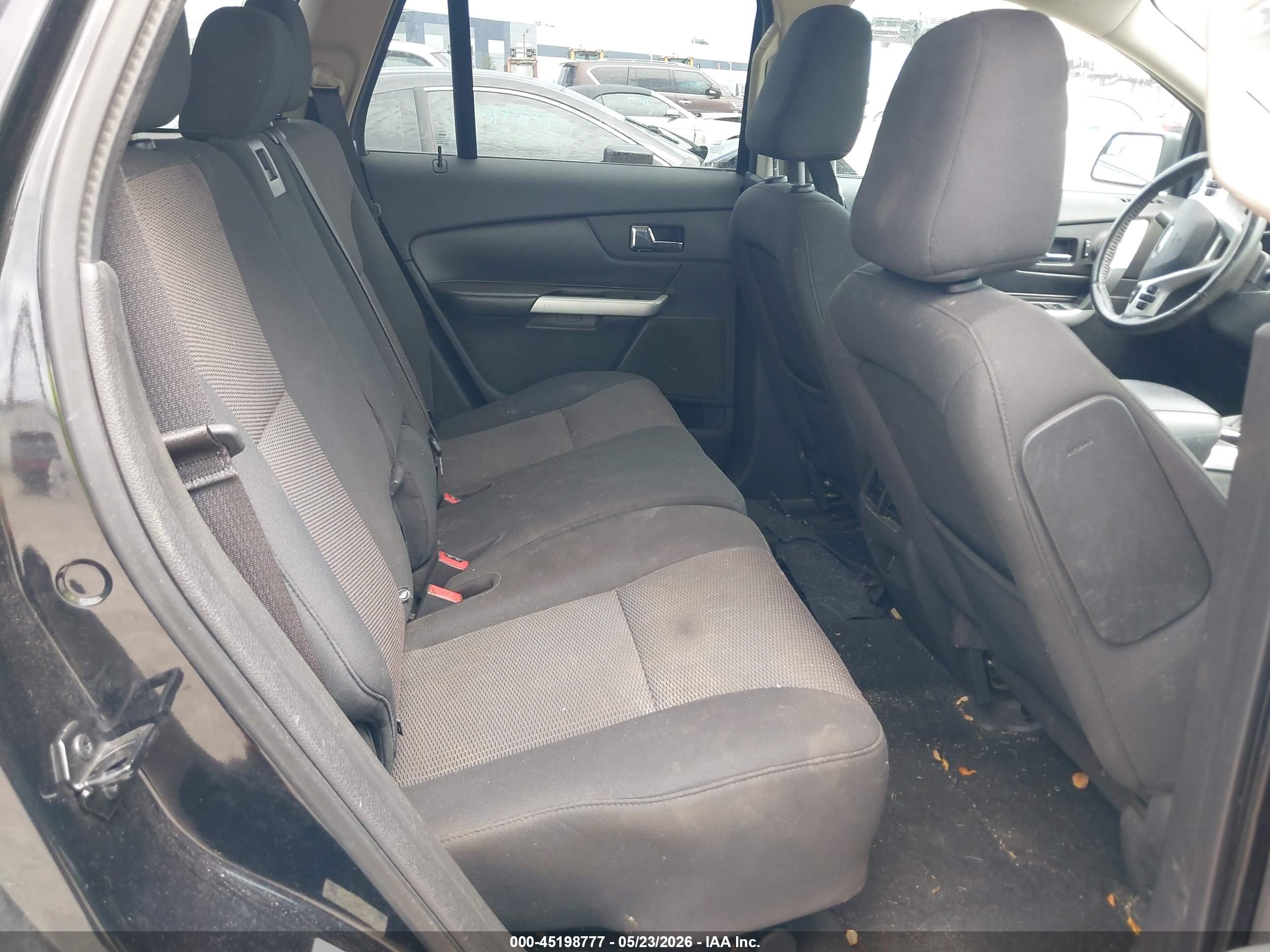 2011 Ford Edge Sel Black vin: 2FMDK4JC9BBA46046