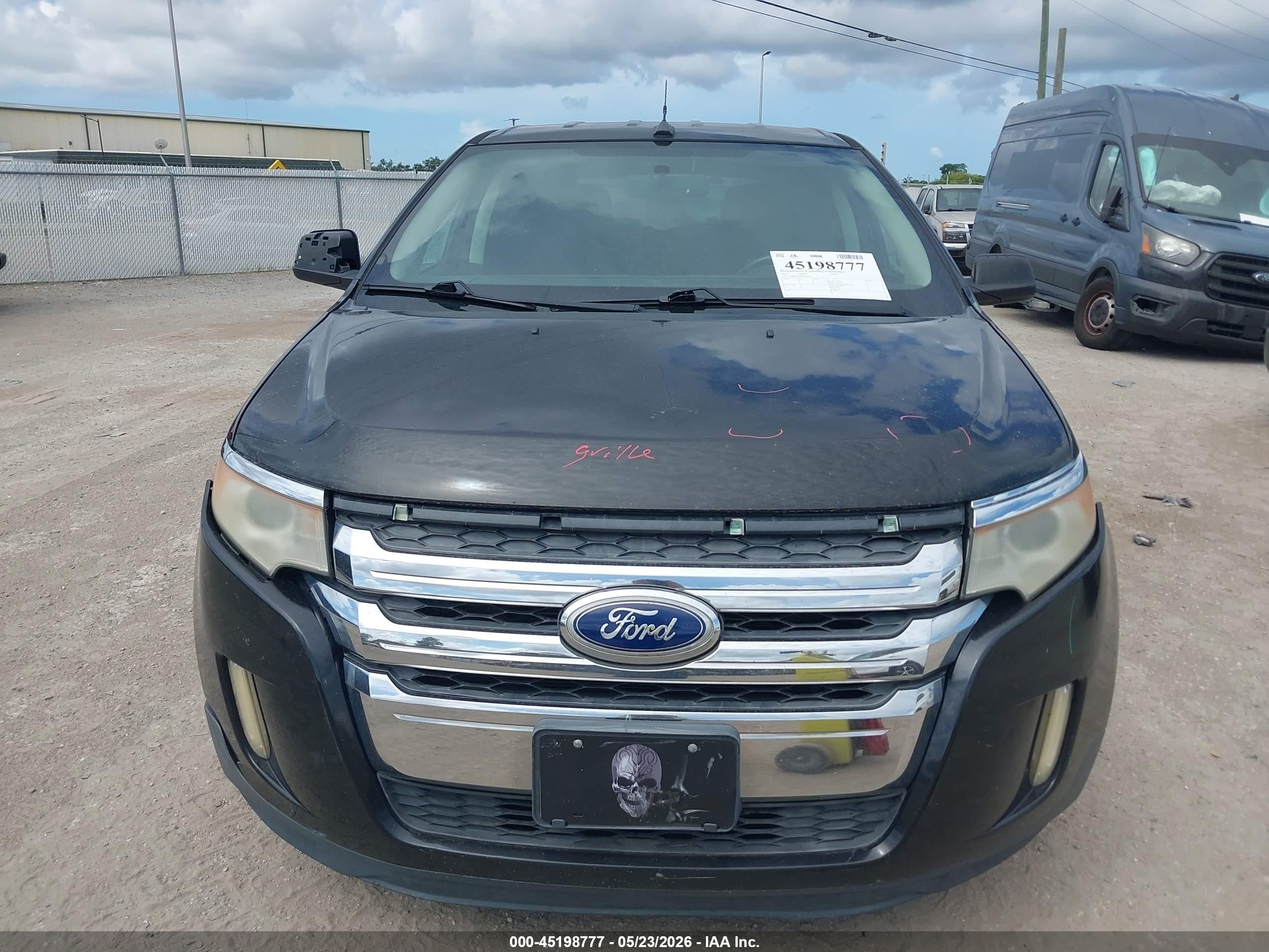 2011 Ford Edge Sel Black vin: 2FMDK4JC9BBA46046