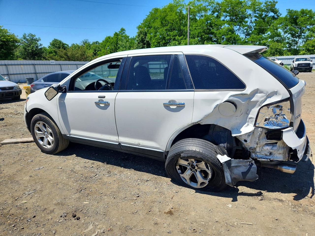 2011 Ford Edge Sel Белый vin: 2FMDK4JC9BBB00722