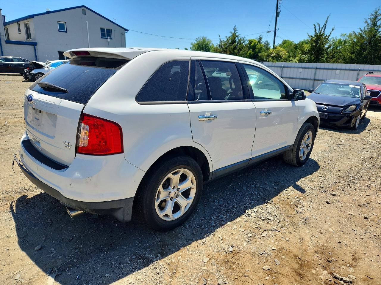2011 Ford Edge Sel Белый vin: 2FMDK4JC9BBB00722