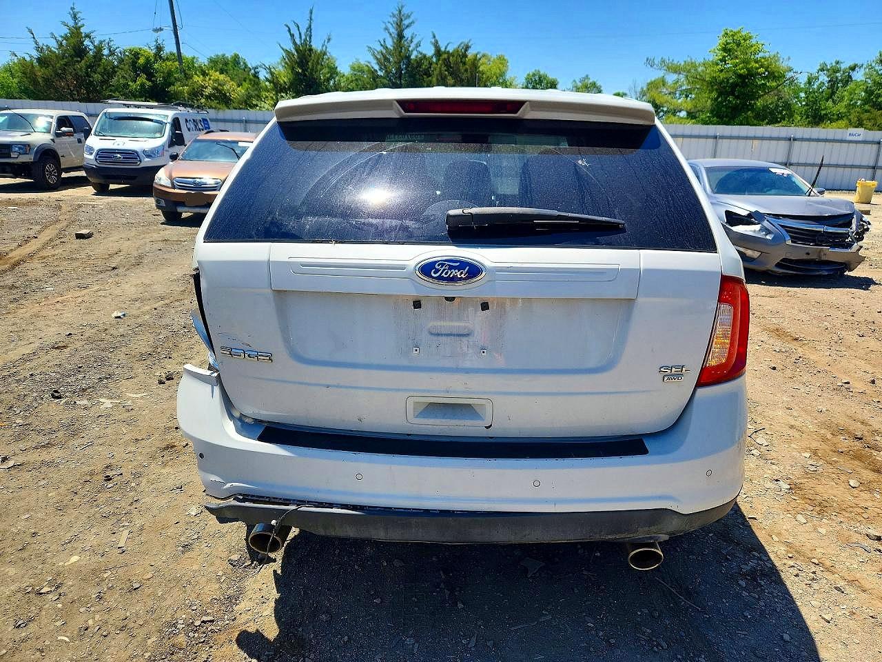 2011 Ford Edge Sel Белый vin: 2FMDK4JC9BBB00722