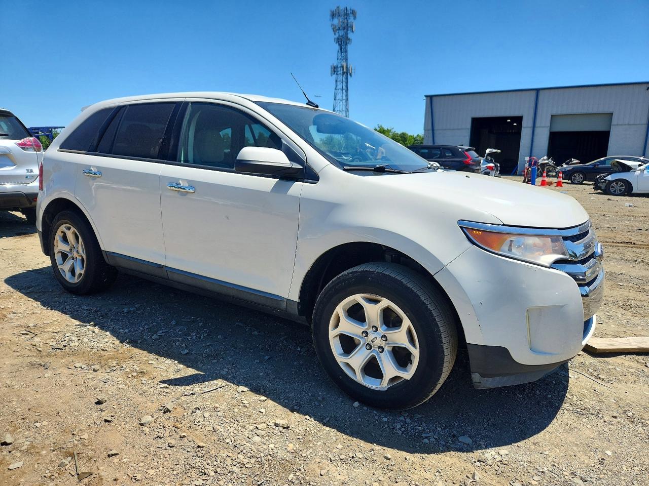 2011 Ford Edge Sel Белый vin: 2FMDK4JC9BBB00722