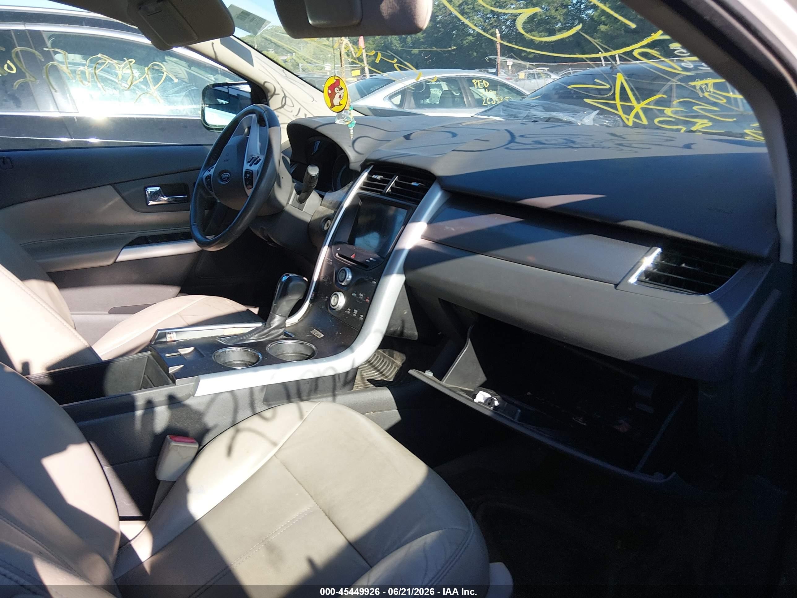 2011 Ford Edge Sel White vin: 2FMDK4JC9BBB63528