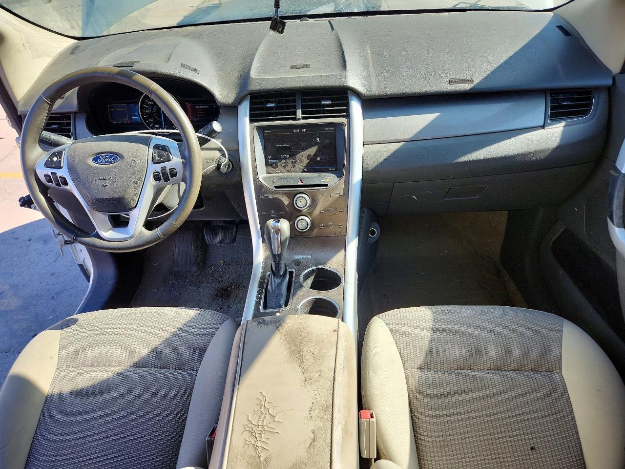 2011 Ford Edge Sel White vin: 2FMDK4JC9BBB68521