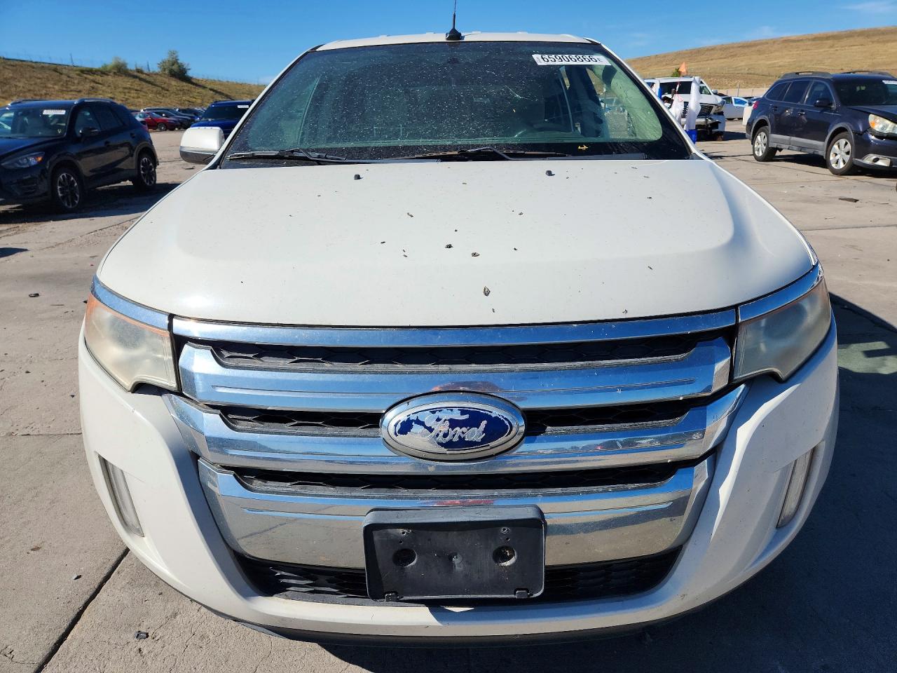 2011 Ford Edge Sel White vin: 2FMDK4JC9BBB68521
