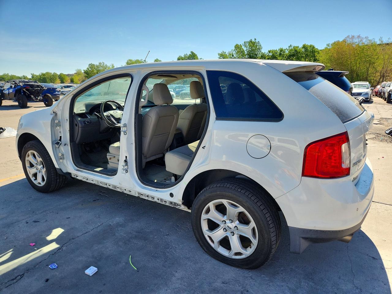 2011 Ford Edge Sel White vin: 2FMDK4JC9BBB68521