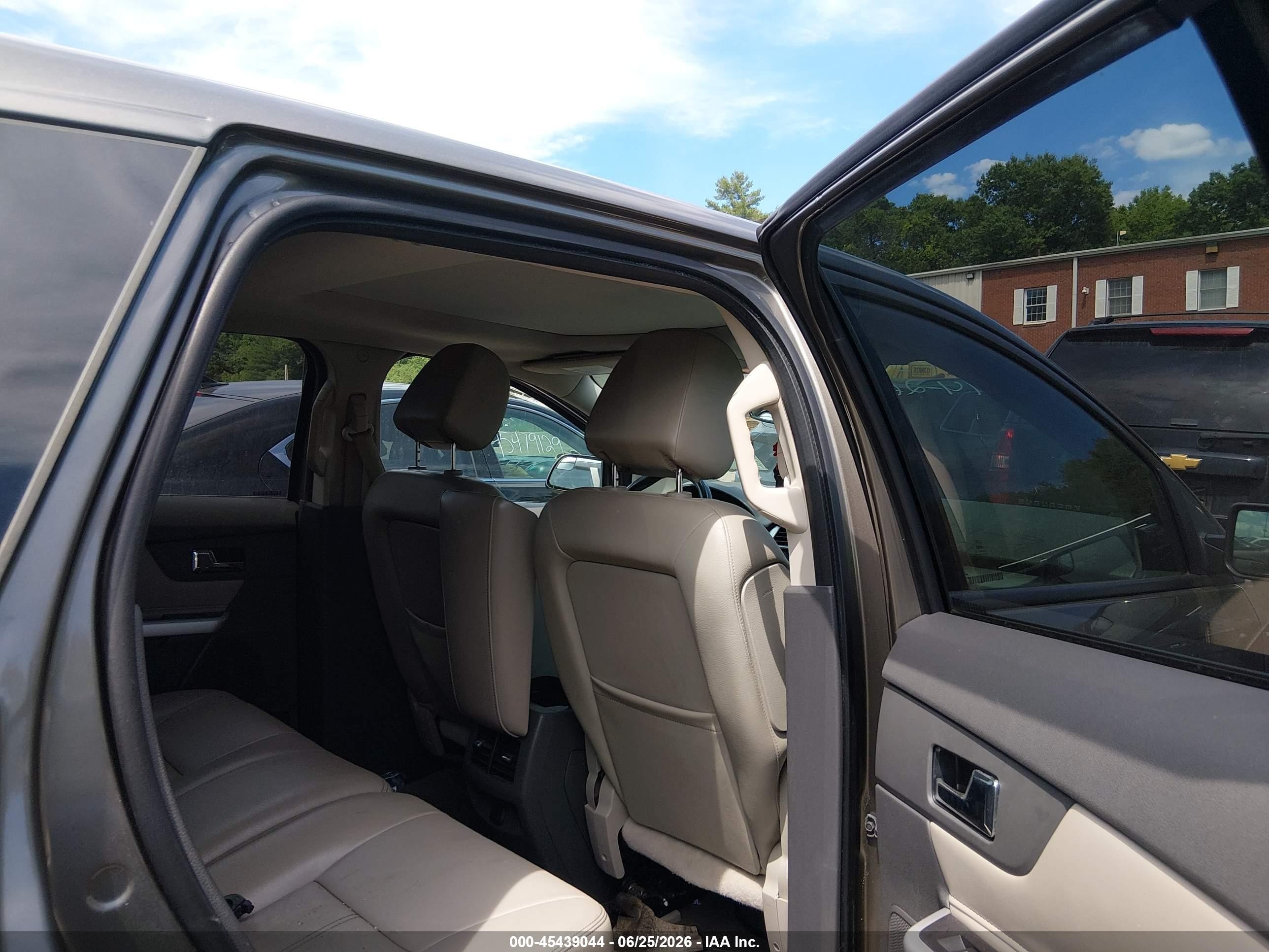 2012 Ford Edge Sel Gray vin: 2FMDK4JC9CBA54987