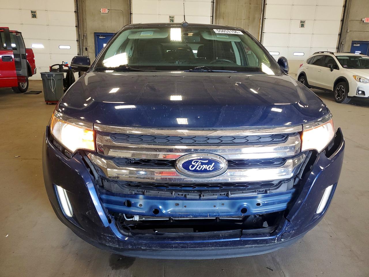 2012 Ford Edge Sel Синий vin: 2FMDK4JC9CBA68257