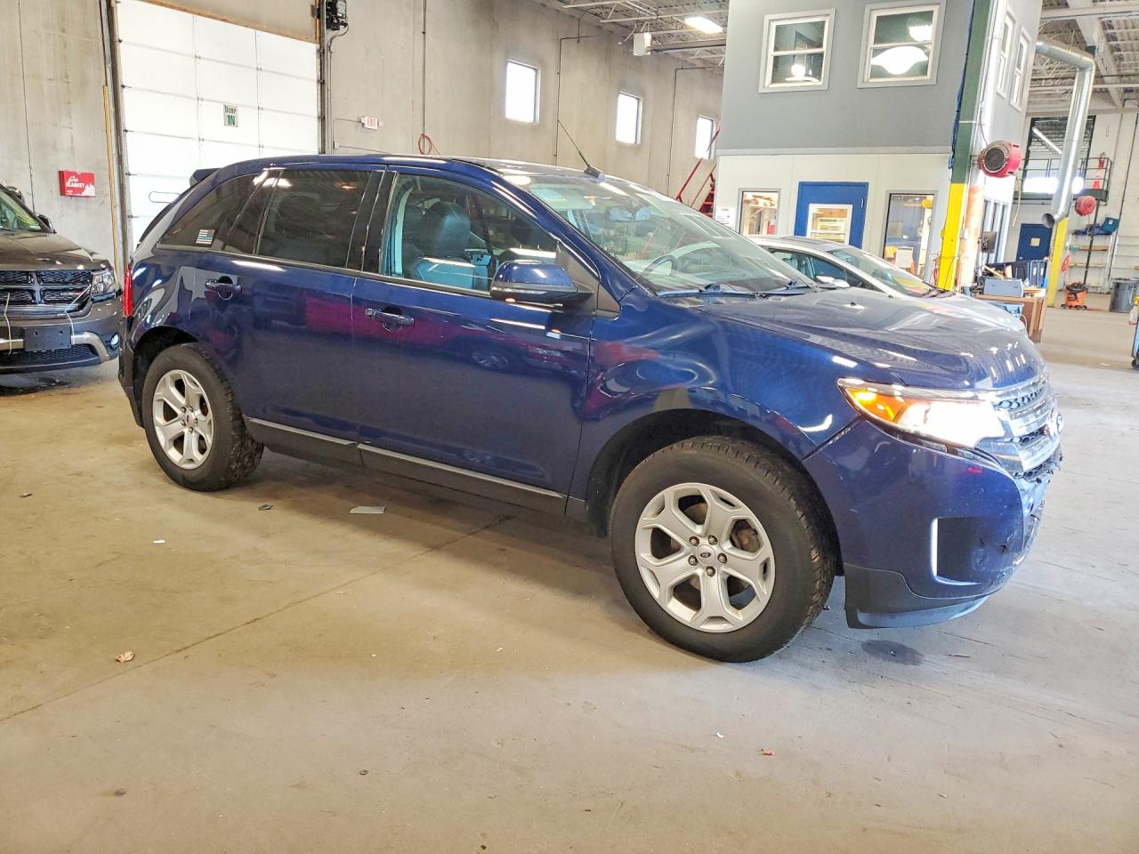 2012 Ford Edge Sel Синий vin: 2FMDK4JC9CBA68257