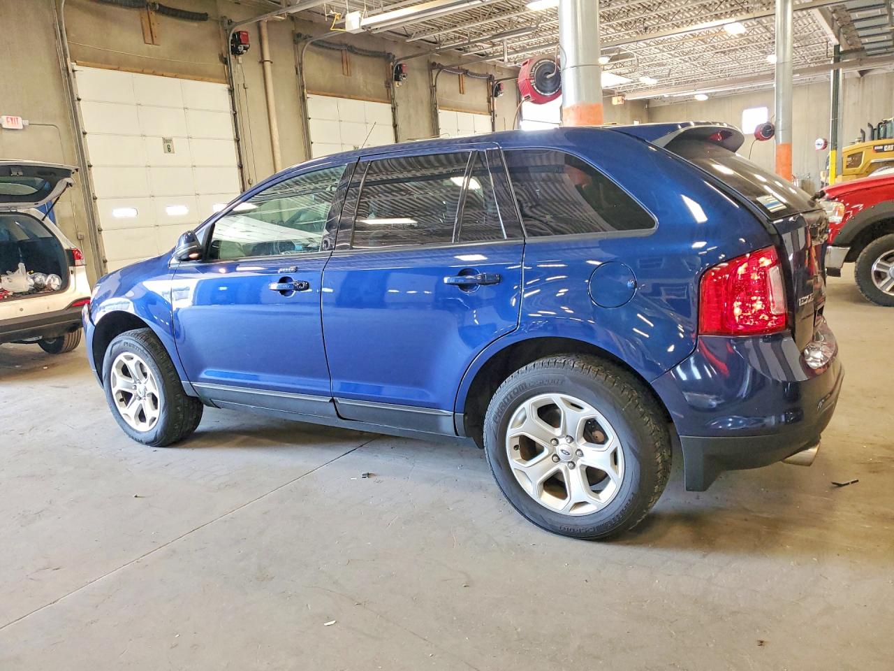 2012 Ford Edge Sel Синий vin: 2FMDK4JC9CBA68257