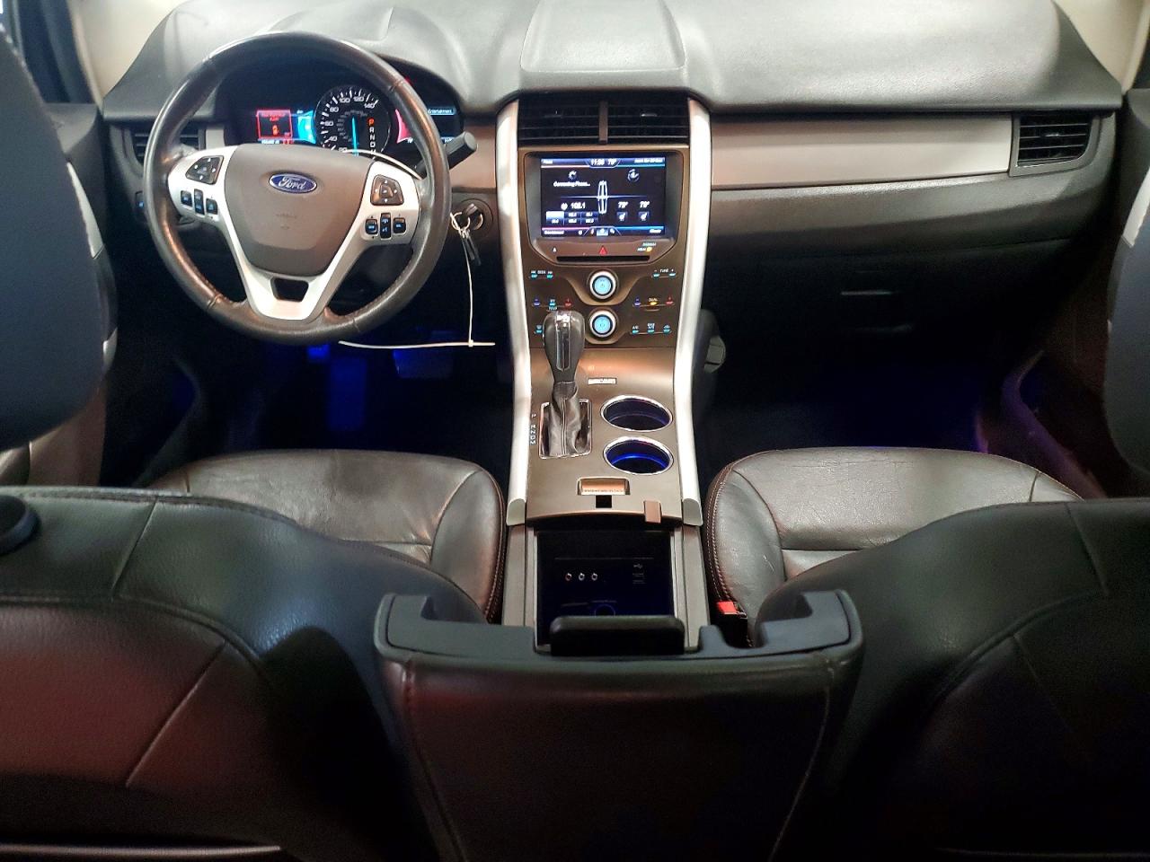 2012 Ford Edge Sel Синий vin: 2FMDK4JC9CBA68257
