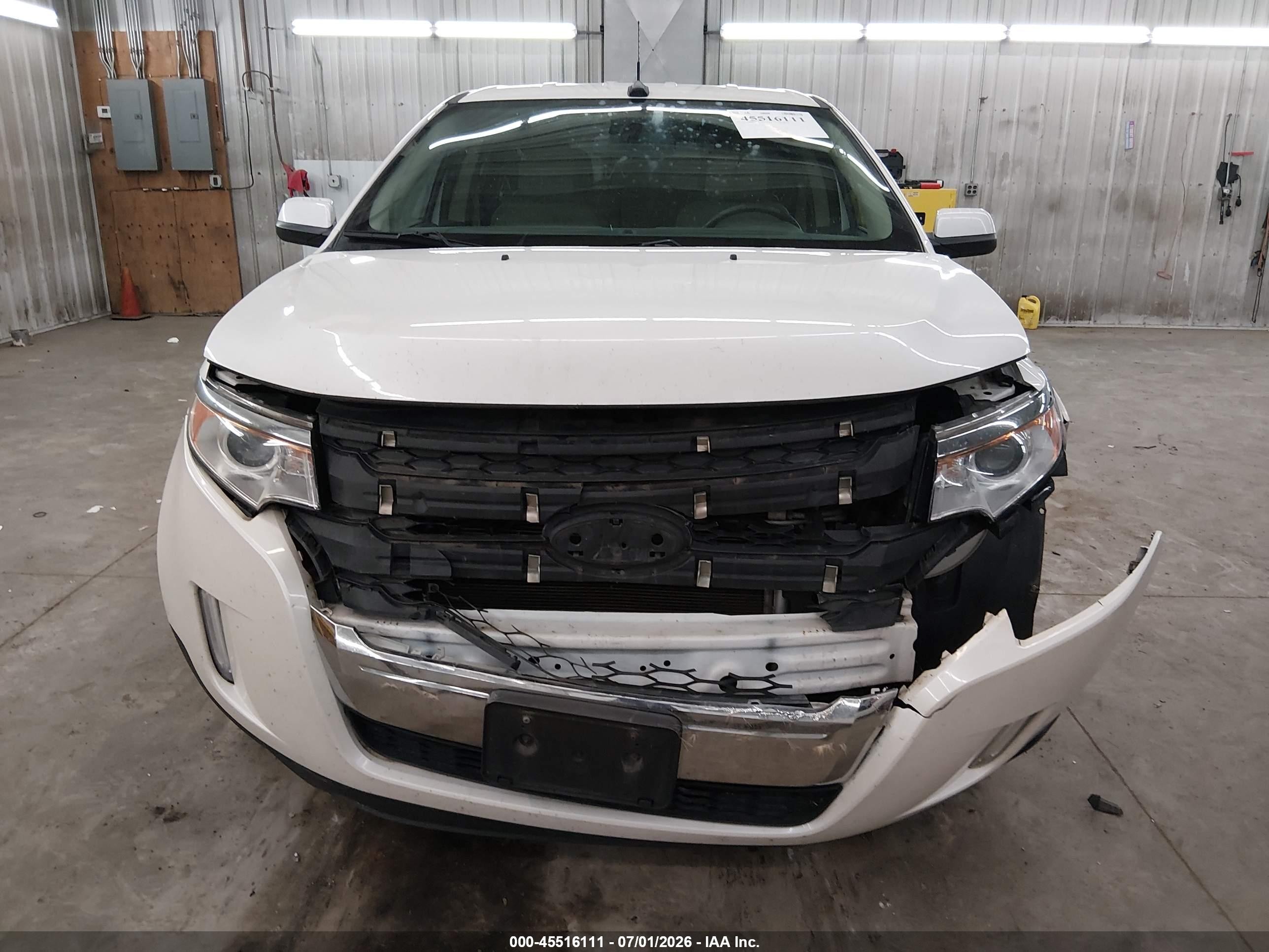 2013 Ford Edge Sel Белый vin: 2FMDK4JC9DBA25930