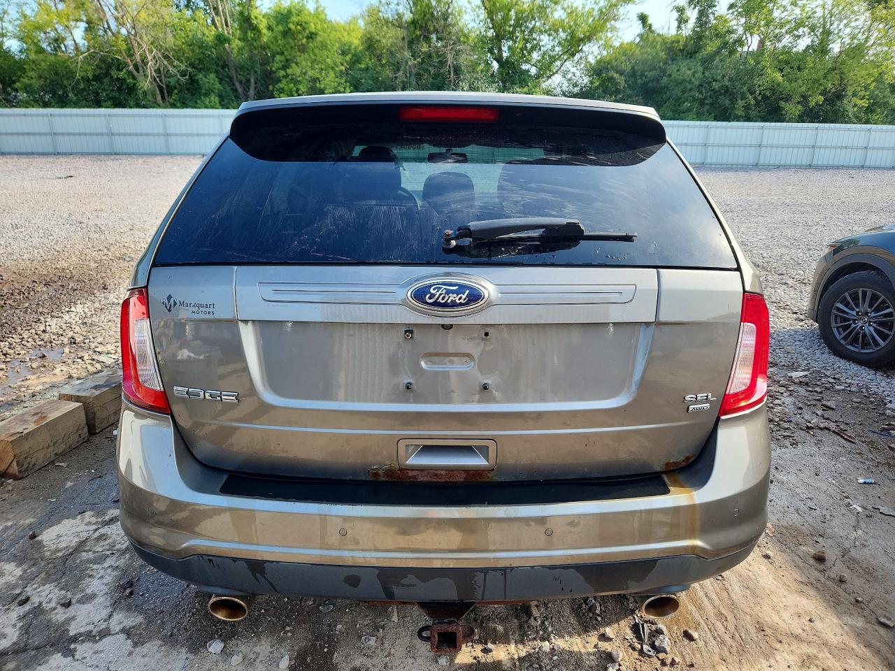 2013 Ford Edge Sel Gray vin: 2FMDK4JC9DBA27578