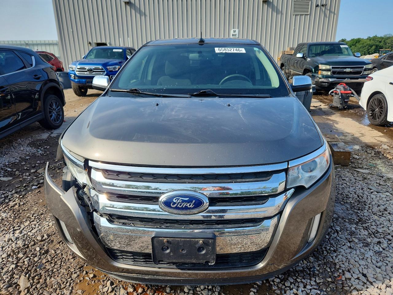 2013 Ford Edge Sel Gray vin: 2FMDK4JC9DBA27578