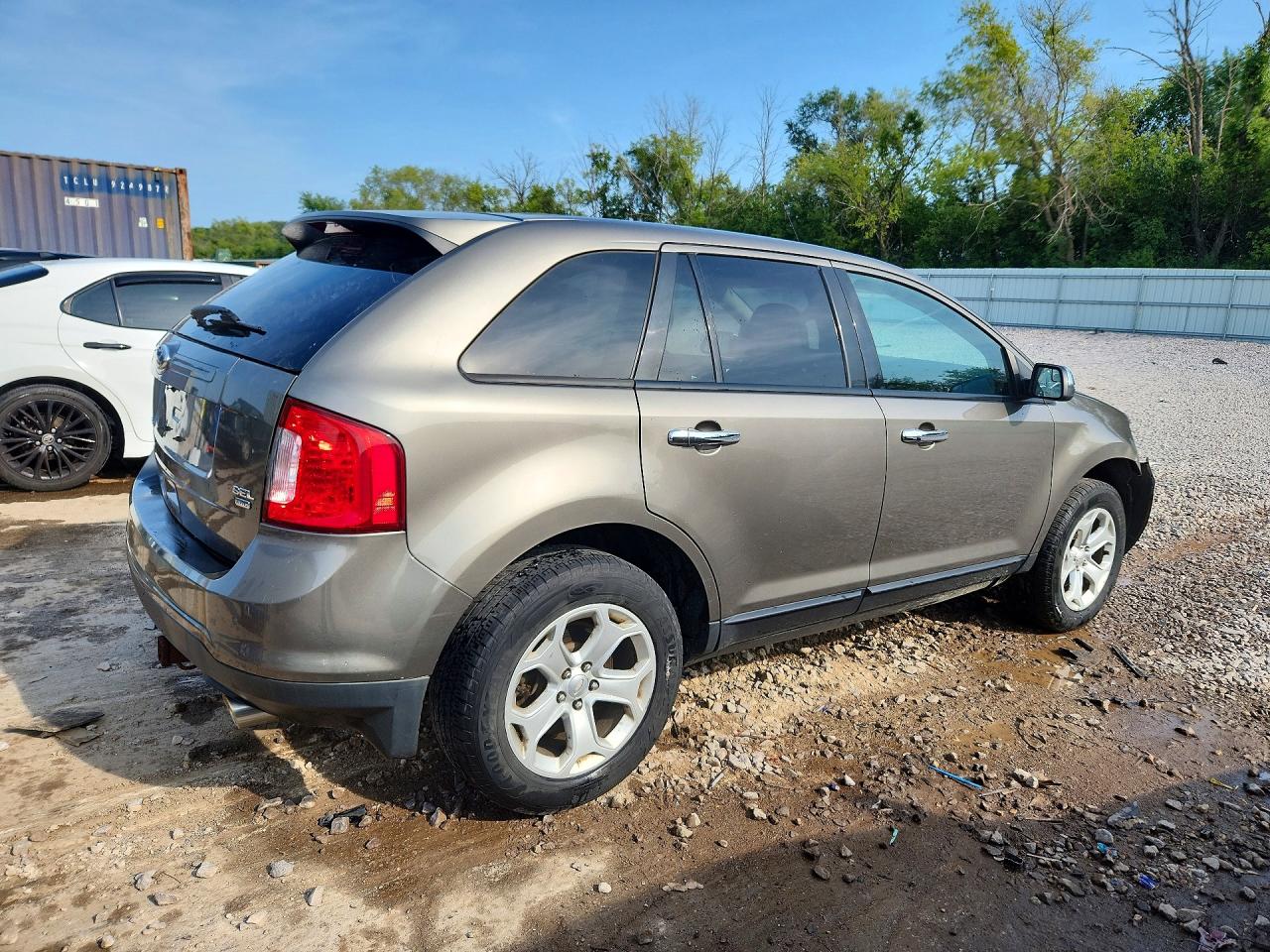 2013 Ford Edge Sel Gray vin: 2FMDK4JC9DBA27578